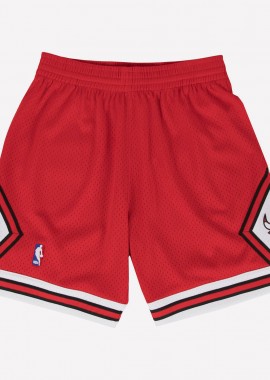 Mitchell & Ness - Mitchell & Ness NBA Chicago Bulls Road Swingman 2009 Ανδρικό Σορτς Μπάσκετ (9000089407_1723)