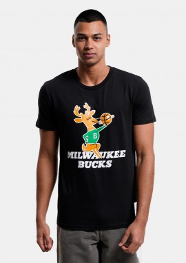 Mitchell & Ness NBA Mileaukee Bucks Team Logo Ανδρικό T-Shirt (9000146224_1469)