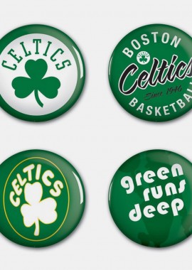 Wincraft - Wincraft Nba Btn 4Pk B Celtics (9000179209_30779)