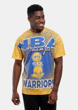 Mitchell & Ness - Mitchell & Ness Golden State Warriors Champ City Sublimated Ανδρικό T-shirt (9000178691_69352)