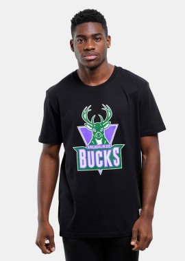 Mitchell & Ness NBA Milwaukee Bucks Team Logo UPD Ανδρικό T-shirt (9000178667_1469)
