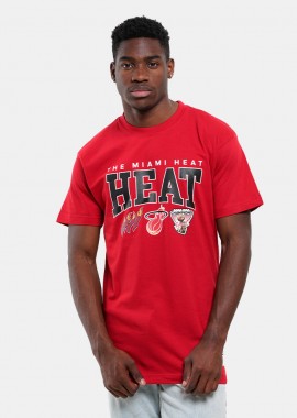 Mitchell & Ness Miami Heat HWC Champ Stack Ανδρικό T-shirt (9000184027_1634)