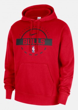 Nike Club Chicago Bulls Ανδρική Μπλούζα με Κουκούλα (9000232117_86336)