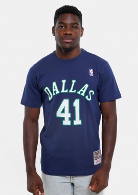 Mitchell & Ness N&N Mavericks Nowitzki Ανδρικό T-Shirt (9000250459_1629)