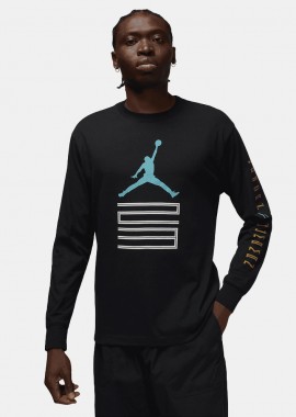 Jordan Brooklyn Graphic Ανδρική Μπλούζα με Μακρύ Μανίκι (9000234787_1469)