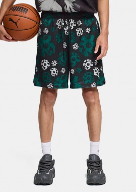 Puma - Puma Hoopocalypse Reversible Unisex Σορτς Μπάσκετ (9000246215_32225)