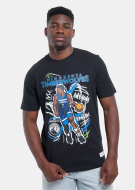 Mitchell & Ness Chalked Up Minnesota Timberwolves Ανδρικό T-Shirt (9000288452_1469)