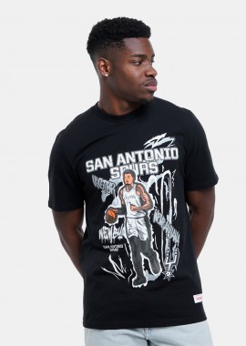 Mitchell & Ness - Mitchell & Ness Chalked Up San Antonio Spurs Ανδρικό T-Shirt (9000288453_1469)