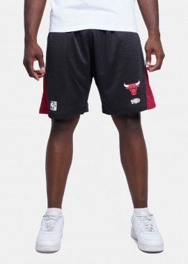 Mitchell & Ness - Mitchell & Ness Warehouse Panel Ανδρικό Σορτς (9000278313_1982)