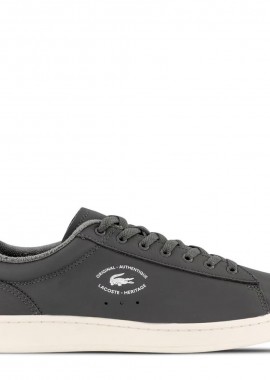 Ανδρικά Δερμάτινα Sneakers Lacoste Carnaby Set 48SMA00122M1 Γκρι