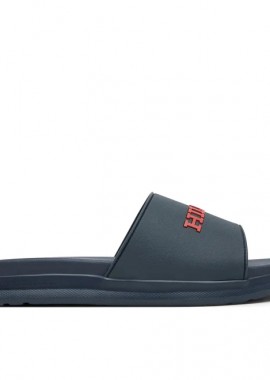 Tommy Hilfiger - Ανδρικές Παντόφλες Tommy Hilfiger FM0FM05430 DW5 Σκούρο μπλε