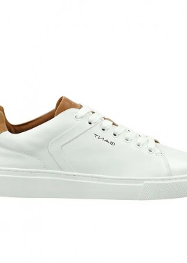 Ανδρικά Δερμάτινα Sneakers Gant Mc Julien 30631891 G28 Λευκό Ταμπά