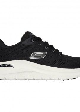 Ανδρικά Ανατομικά Sneakers Skechers Arch Fit 232700-BKW Μαύρα