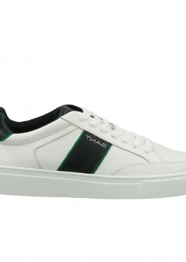 Gant - Ανδρικά Δερμάτινα Sneakers Gant Mc Julien 30631890 G316 Λευκό Μπλε Πράσινο