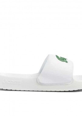 Lacoste - Ανδρικές Παντόφλες Slide Lacoste 49CMA0021082 Λευκές