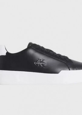 Ανδρικά Δερμάτινα Sneakers Calvin Klein YM0YM01344-0GM Μαύρα
