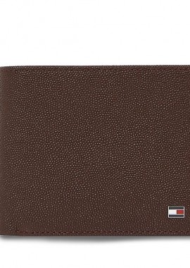 Ανδρικό Δερμάτινο Πορτοφόλι Tommy Hilfiger AM0AM13519-GB6 Καφέ