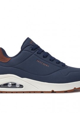Ανδρικά Ανατομικά Sneakers Skechers Uno 183004/NVY Μπλε