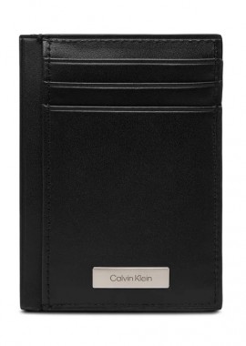 Ανδρική Δερμάτινη Καρτοθήκη Calvin Klein LV04D1065G-UB1 Μαύρη