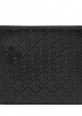 Ανδρικό Δερμάτινο Πορτοφόλι Calvin Klein LV04D1129G-UB1 Μαύρο