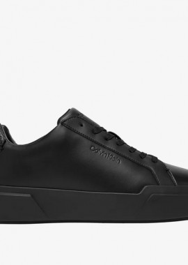 Ανδρικά Δερμάτινα Sneakers Calvin Klein HM0HM02070-0GJ Μαύρο Logo