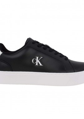 Ανδρικά Δερμάτινα Sneakers Calvin Klein YM0YM01447-0GM Μαύρα