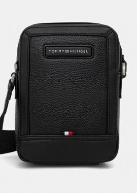 Ανδρική Τσάντα Χιαστί Tommy Hilfiger AM0AM14011-BDS Μαύρη