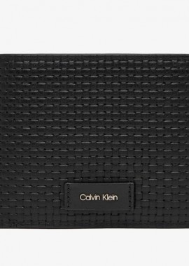 Ανδρικό Δερμάτινο Πορτοφόλι Calvin Klein LV04D1125G-UB1 Μαύρο