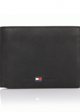 Ανδρικό Πορτοφόλι Tommy Hilfiger Johnson Flap AM0AM00660 002 Μαύρο