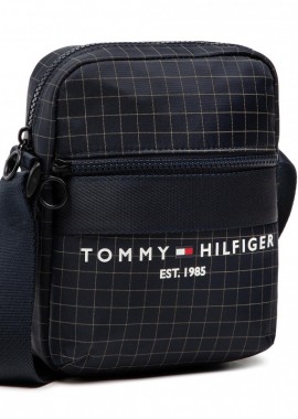 Ανδρική Τσάντα Χιαστί Tommy Hilfiger Th Established Mini Reporter AM0AM08679 DW5 Μπλε