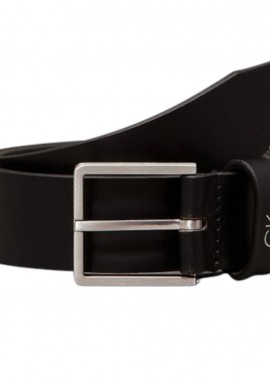 Ανδρική Δερμάτινη Ζώνη Calvin Klein 3,5cm K50K510083-BAX Μαύρη