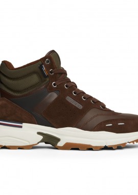 Ανδρικά Μποτάκια Tommy Hilfiger FM0FM05222 GT6 Καφέ