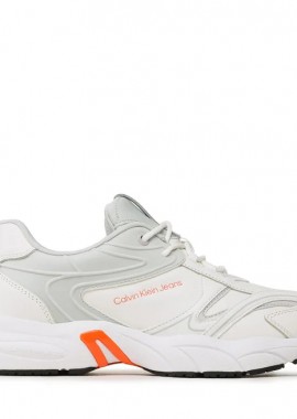Ανδρικά Sneakers Calvin Klein Retro Tennis YM0YM00637 0LG Λευκά