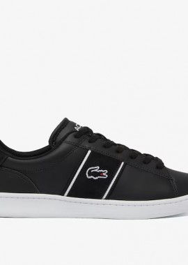 Ανδρικά Δερμάτινα Sneakers Lacoste Carnaby 748SMA0013312 Μαύρα