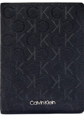 Ανδρικό Δερμάτινο Πορτοφόλι Calvin Klein K50K512686 0GK Μαύρο