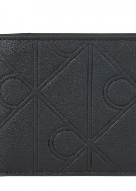 Ανδρικό Δερμάτινο Πορτοφόλι Calvin Klein LV04D1175G-UB1 Μαύρο