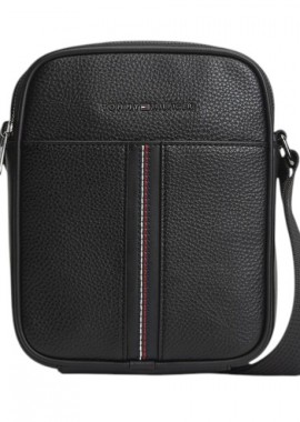 Ανδρική Τσάντα Χιαστί Tommy Hilfiger AM0AM14168-BDS Μαύρη