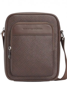 Ανδρική Τσάντα Χιαστί Tommy Hilfiger AM0AM14138-GB6 Καφέ