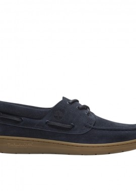 Timberland - Ανδρικά Δερμάτινα Μοκασίνια Timberland Portofino Pier Boat TB0A6CXMEW9 Μπλε Suede