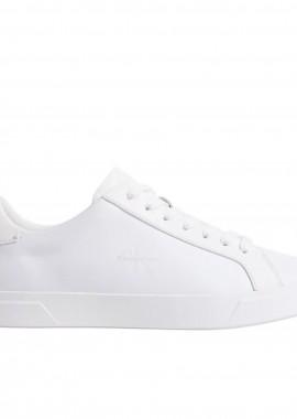 Ανδρικά Δερμάτινα Sneakers Calvin Klein HM0HM02123-0K4 Λευκά