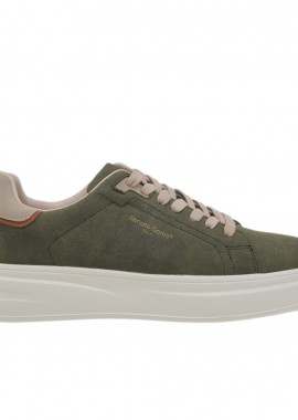 Ανδρικά Sneakers Renato Garini Daves-711 Χακί Nubuck Μπεζ W570011739K6