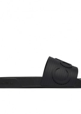 Calvin Klein - Ανδρικές Παντόφλες Slide Calvin Klein HM0HM02113-0GJ Μαύρες