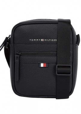 Tommy Hilfiger - Ανδρική Τσάντα Χιαστί Tommy Hilfiger AM0AM09504 BDS Μαύρο