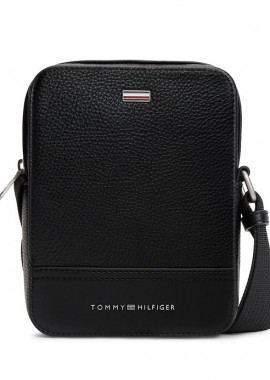 Ανδρική Τσάντα Χιαστί Tommy Hilfiger AM0AM14433-BDS Μαύρη