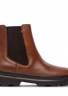 Tommy Hilfiger - Ανδρικά Μποτάκια Tommy Hilfiger Leather Chelsea FM0FM04193 Winter Cognac GVI
