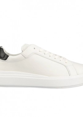 Ανδρικά Δερμάτινα Sneakers Calvin Klein HM0HM01016 0K9 Λευκά