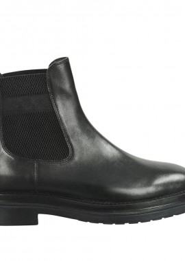 Ανδρικά Δερμάτινα Μποτάκια Gant Boggar 27651332 G00 Μαύρα