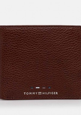 Ανδρικό Δερμάτινο Πορτοφόλι Tommy Hilfiger AM0AM12762 GB8 Ταμπά