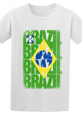 GILDAN - Κοντομάνικη μπλούζα Brazil