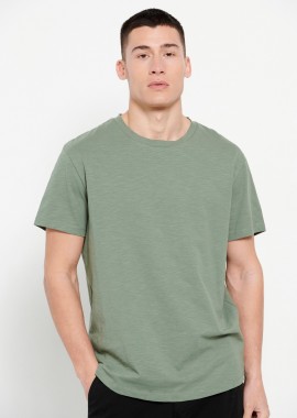 FUNKY BUDDHA - Loose fit μονόχρωμο t-shirt